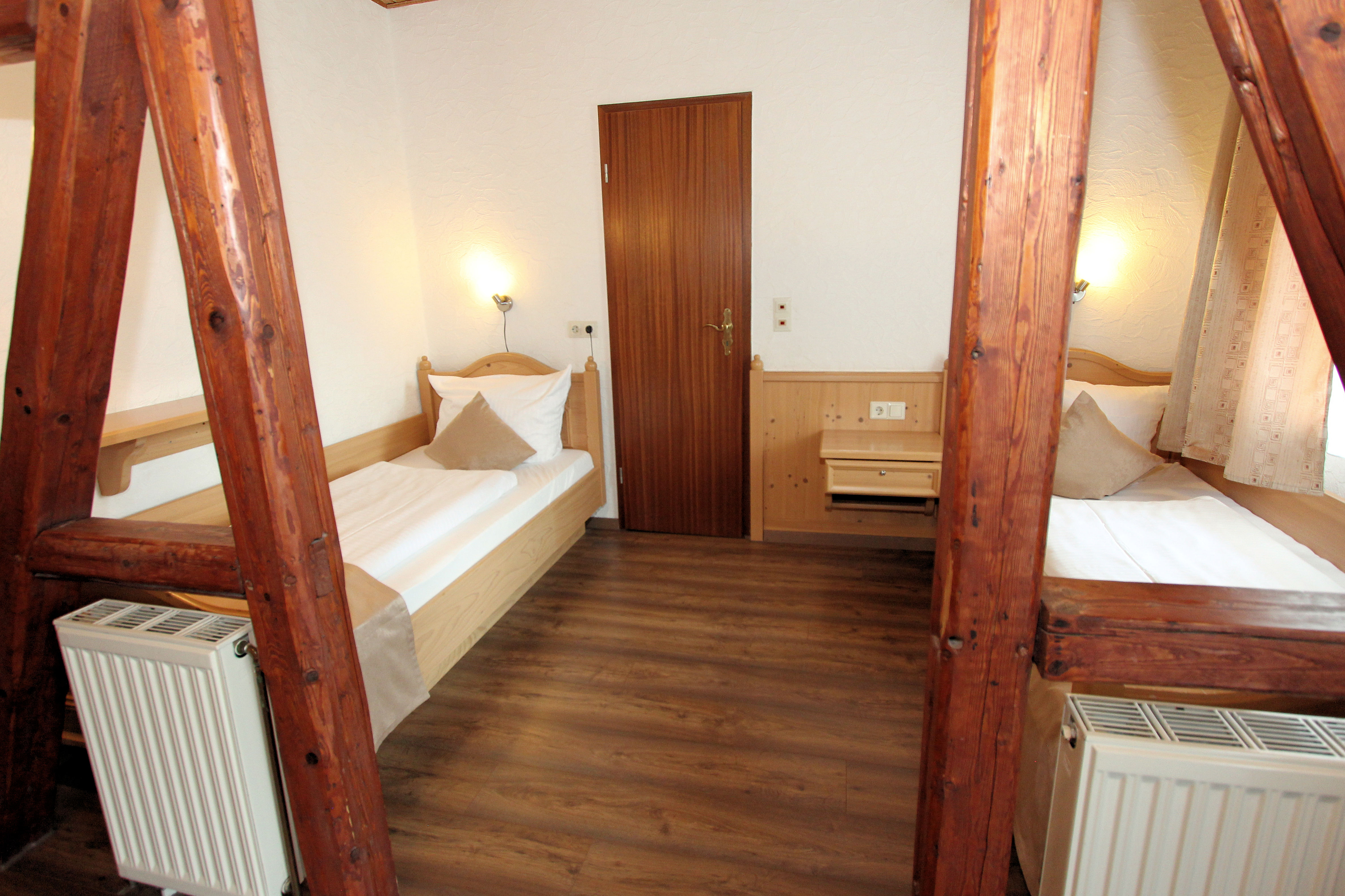 Doppelzimmer mit Einzelbetten
